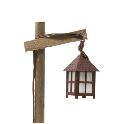 Lampione Luce Presepe con Piedistallo