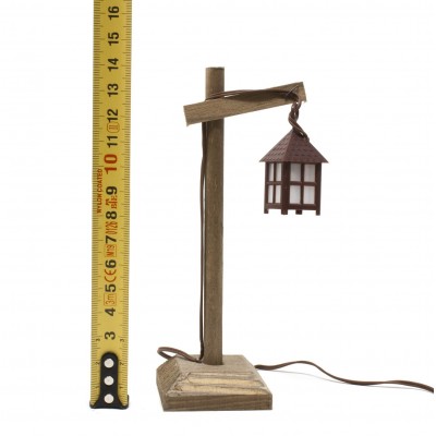 Lampione Luce Presepe con Piedistallo
