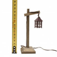 Lampione Luce Presepe con Piedistallo