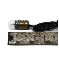 Lampadina per Presepe Luce Bianca 3,5 V Lunghezza filo cm 50 - Rossi Rosa 10391