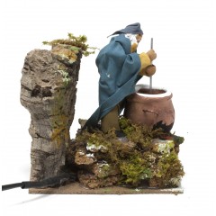 Ricottaio per presepe in movimento