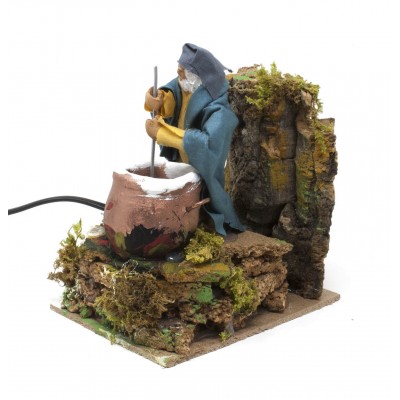 Ricottaio per presepe in movimento