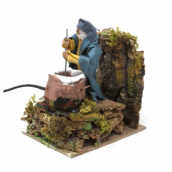 Ricottaio per presepe in movimento