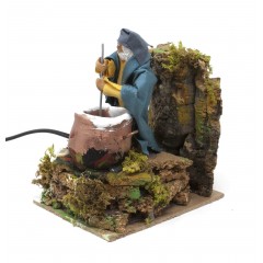 Ricottaio per presepe in movimento