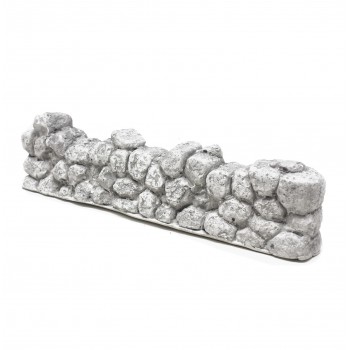 Muretto Dritto con Pietre 20 cm per Presepe 11429
