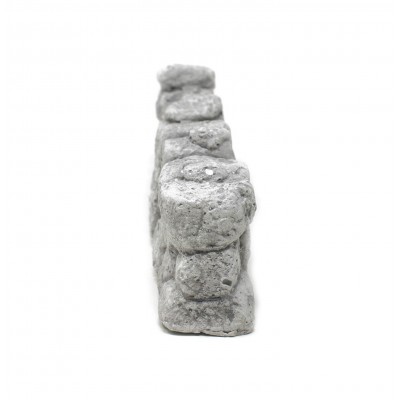 Muretto Dritto con Pietre 20 cm per Presepe 11429