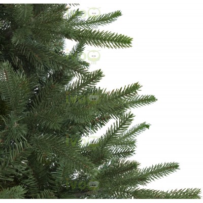 Albero di Natale TRENTINO 210 cm Abete con Rami PE + PVC Effetto Reale