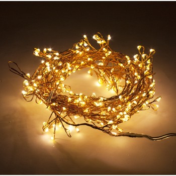 240 Micro Led Bianco Caldo Catena Luminosa