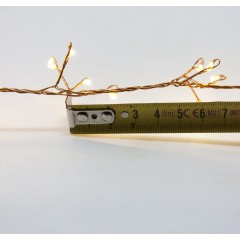 240 Micro Led Bianco Caldo Catena Luminosa