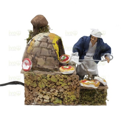 Presepe in Movimento Il Pizzaiolo