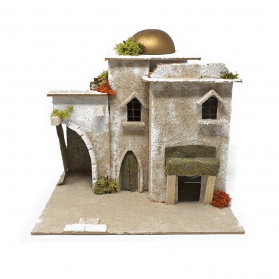 Casetta Araba per Presepe 24x21x19 cm