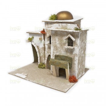 Casetta Araba per Presepe 24x21x19 cm