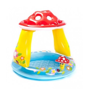 Piscina Baby Gonfiabile Con Fungo Parasole Per Bambini 57114