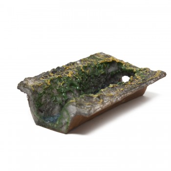 Ruscello in Resina 10,5 x 3 x 2,5 cm Miniature per Presepe 86355