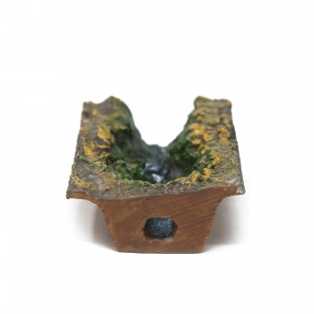 Ruscello in Resina 10,5 x 3 x 2,5 cm Miniature per Presepe 86355