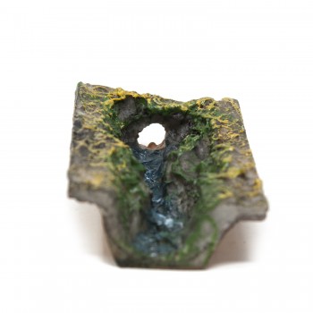Ruscello in Resina 10,5 x 3 x 2,5 cm Miniature per Presepe 86355