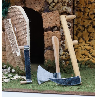 Accetta 6 cm Miniature per Presepe 11508