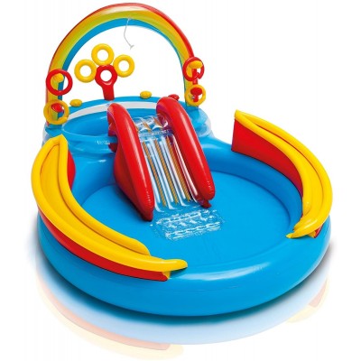 PISCINA GONFIABILE MULTISPORT PLAY CENTER GIOCO PER BAMBINI GIARDINO (37596)