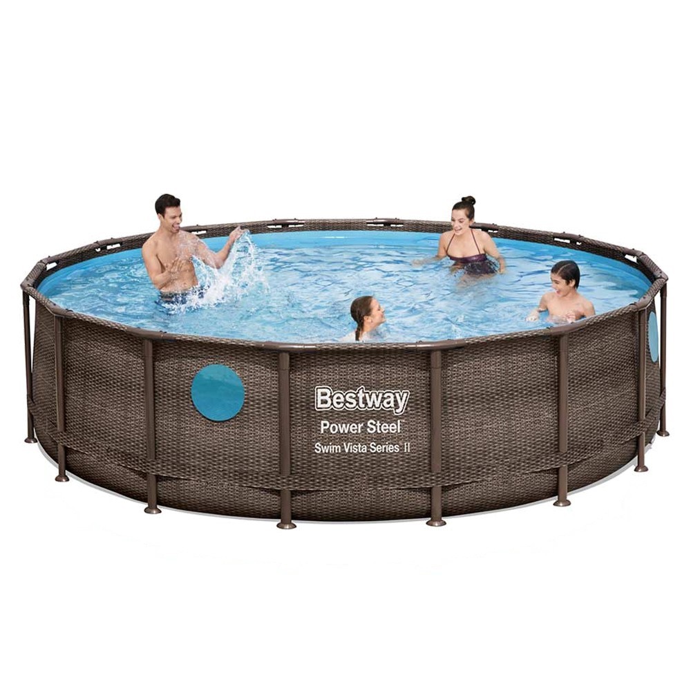 Бассейн bestway power steel swim vista. Бассейн 488х122. Bestway 488х122. Бассейн Bestway 56725. Power Steel Swim Vista Series 2 Bestway.