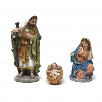 Natività in Resina 11 pezzi 15 cm Presepe - 3217