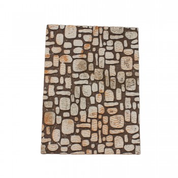 Pannello per Presepe in Sughero Pietre Mosaico 33x25 cm 11541