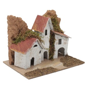 Case in sughero Presepe 6 Modelli 15x10 cm 85440 2