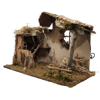 Capanna con Luci per Presepe 50 x 26 x 37 cm - 87430