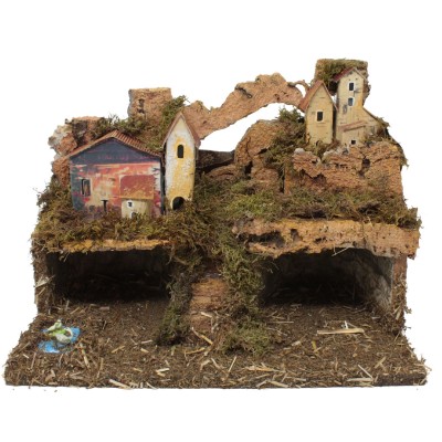 Presepe con Luci 33 x 18 x 24 cm - 87467