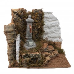 Fontana con Secchio 20x14x18 cm per Presepe - RR11512