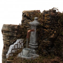 Fontana con Secchio 20x14x18 cm per Presepe - RR11512