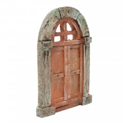 Portone in Resina H 10 x 7 x 1,5 cm per Presepe - RR11842