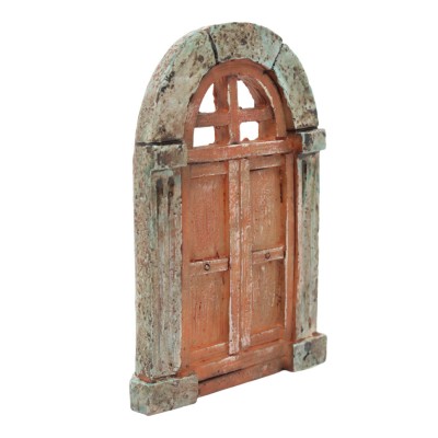 Portone in Resina H 10 x 7 x 1,5 cm per Presepe - RR11842