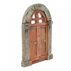 Portone in Resina H 10 x 7 x 1,5 cm per Presepe - RR11842