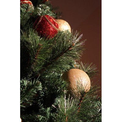 Albero di Natale 150 cm Folto MONTE ROSA Serie Lusso Albero Natalizio Ecologico 47520