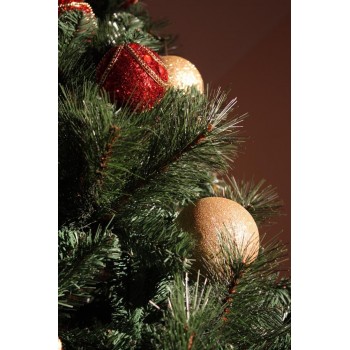 Albero di Natale 150 cm Folto MONTE ROSA Serie Lusso Albero Natalizio Ecologico 47520