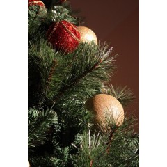 Albero di Natale 150 cm Folto MONTE ROSA Serie Lusso Albero Natalizio Ecologico 47520