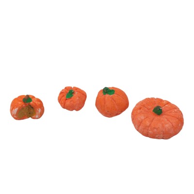 4 Zucche in Miniature per Presepe - 52504A