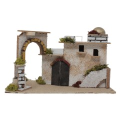 Casa Stile Arabo per Presepe 28x15x15 cm - 11245/A
