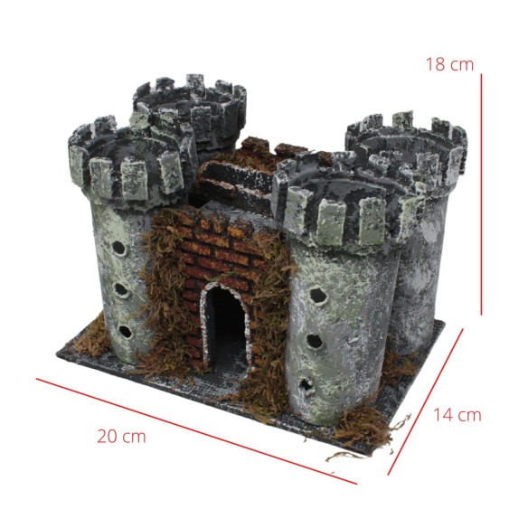 Plastico Castello per Presepe - RR10502A