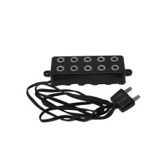 Ciabatta per Trasformatore 3,5V a 5 Prese con Spina