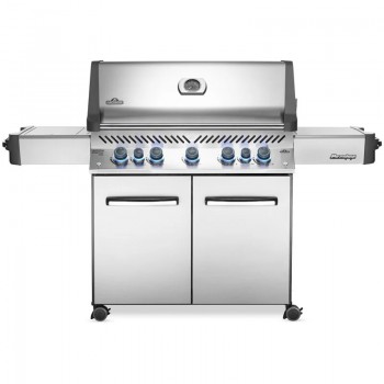 Barbecue a gas Napoleon P665RSIB 7 Bruciatori Griglie Inox