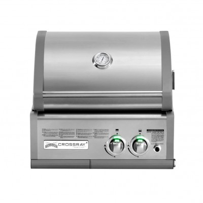 Barbecue da incasso Crossray built-in due bruciatori