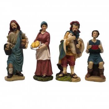 Pastori Singoli in Resina 20 cm per Presepe - 41911