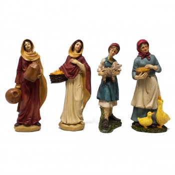 Pastori Singoli in Resina 20 cm per Presepe - 41911