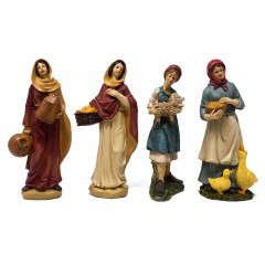 Pastori Singoli in Resina 20 cm per Presepe - 41911