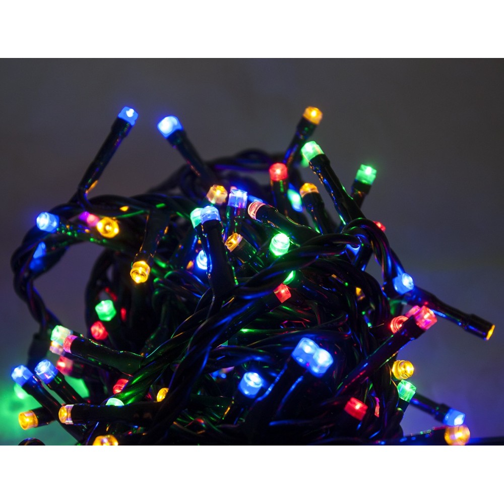 Luci Natale a batteria 300 LED lunga durata Multicolor 