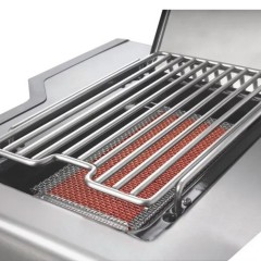 Barbecue a gas Napoleon Pro665RSIB 8 Bruciatori Griglie Inox Prestige