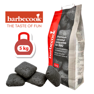 Bricchette per Barbecue in Gusci di Noci di Cocco 5 Kg