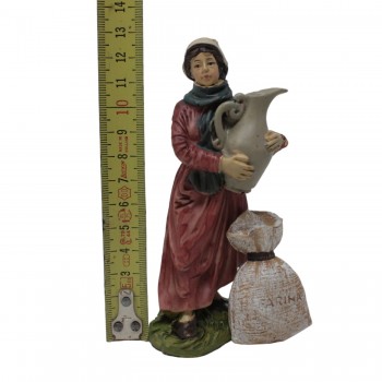 Set 3 Miniature per Presepe in Resina Incudine, Sacco Farina e Tavolo 48214