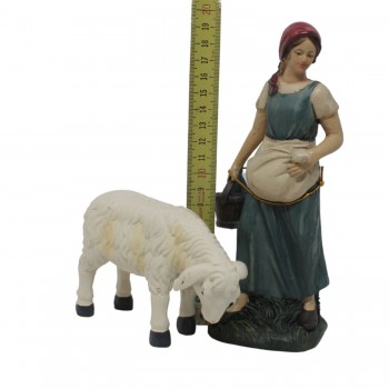 Pecora in Piedi in Resina 8,7 cm 52017